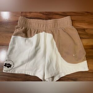 Nike color block shorts